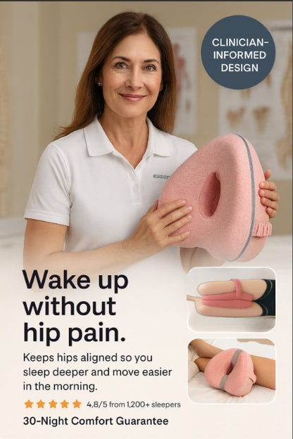 EaseNight™️ Hip Alignment Pillow, Pain Relief, and Stop Sciatica Nerve Damage